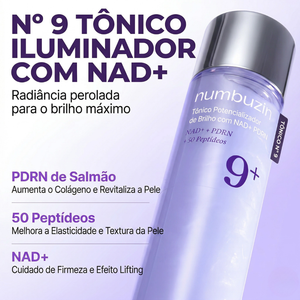 Numbuzin No.9 NAD+ PDRN Glow Boosting Toner — Tônico Iluminador