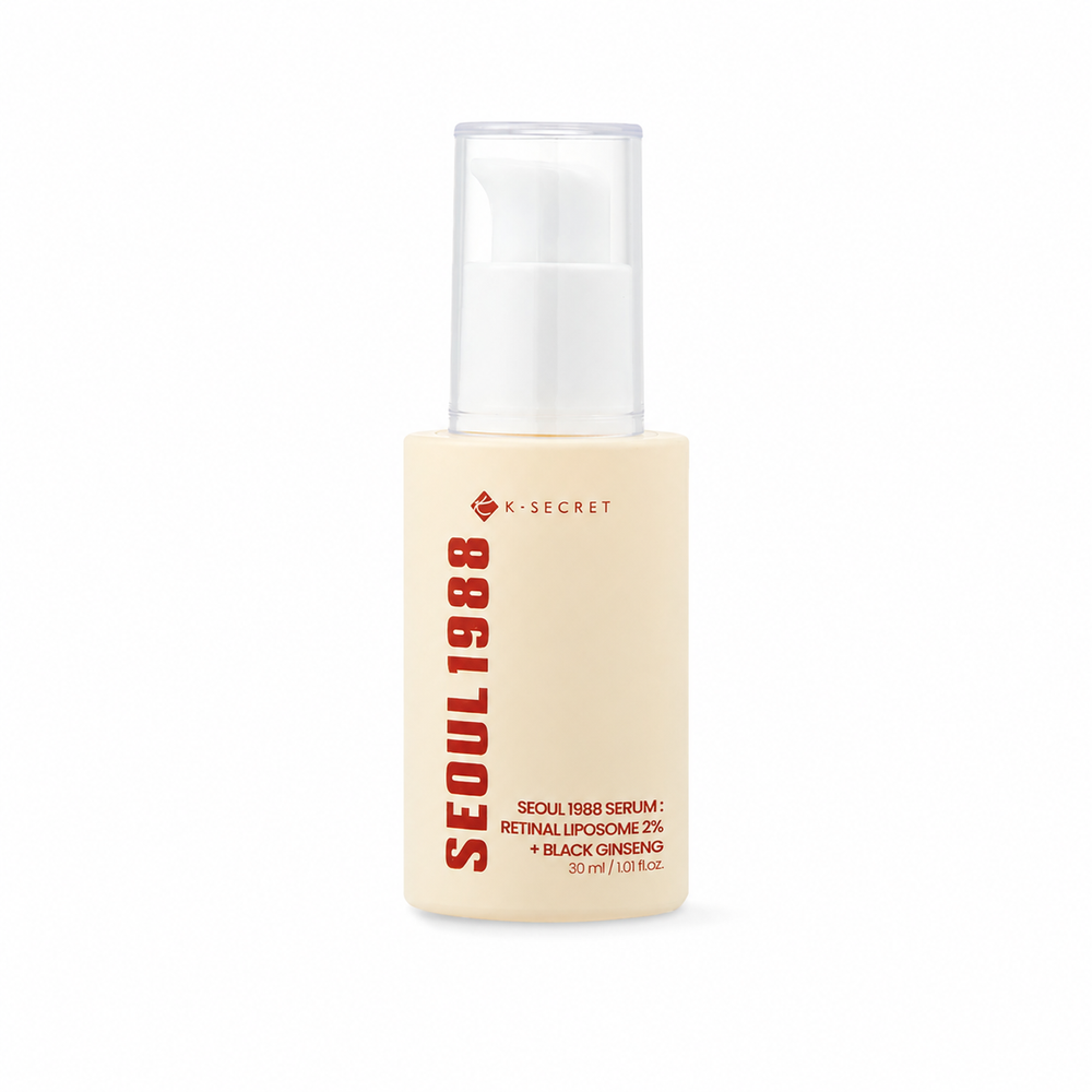 Sérum Retinal 2% K-Secret Seoul 1988 | Ginseng Preto Antirrugas
