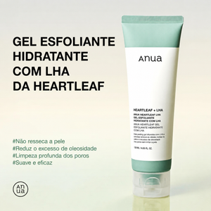 Esfoliante Facial em Gel Anua Heartleaf | Ácido Hialurônico