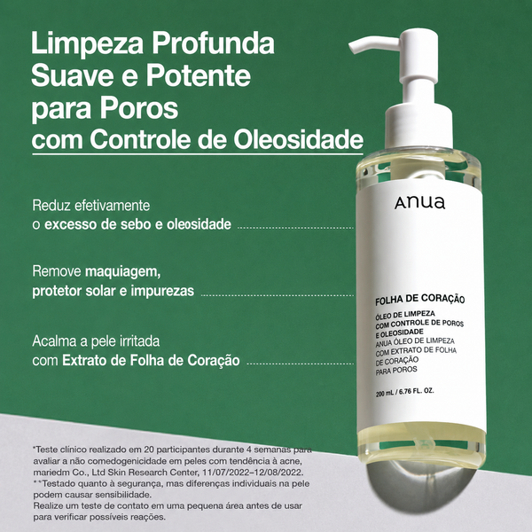 KIT ANUA Heartleaf — Rotina Completa Pele Sensível