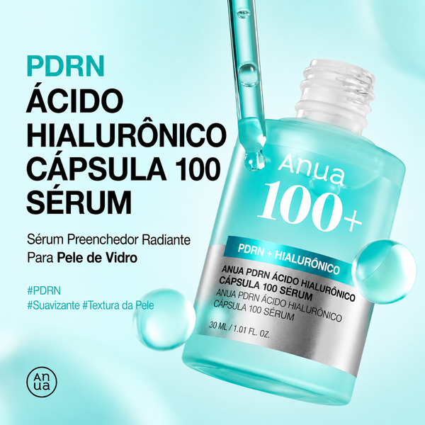 Sérum Ácido Hialurônico Anua PDRN com Colágeno