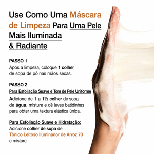 Esfoliante Facial em Pó Anua | Enzimas de Arroz + Ceramida
