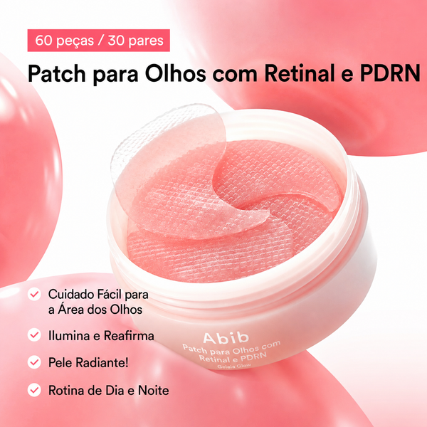 Máscara para os Olhos Abib PDRN + Retinal | Antienvelhecimento