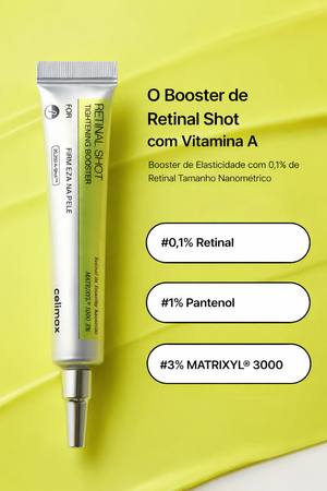 Celimax Retinal Shot Booster 0,1% Antienvelhecimento 15ml | Compre Já