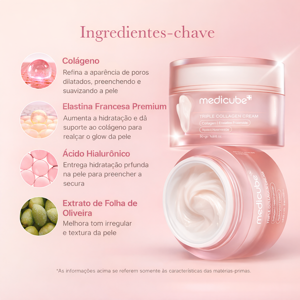 Medicube Creme de Colágeno Triplo 4.0 50ml