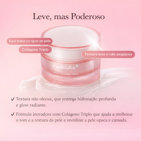 Medicube Creme de Colágeno Triplo 4.0 50ml