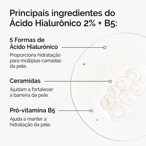Sérum Ácido Hialurônico 2% + B5 The Ordinary | Ceramidas e Hidratação