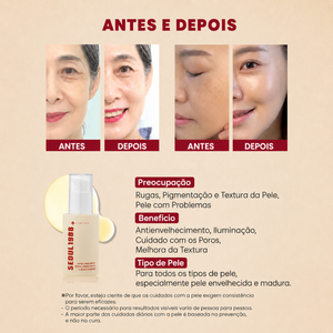 Sérum Retinal 2% K-Secret Seoul 1988 | Ginseng Preto Antirrugas