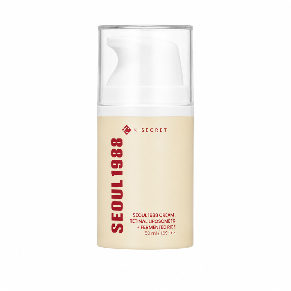 Creme Facial Retinal 1% + Niacinamida K-Secret Seoul 1988 | Manchas Escuras