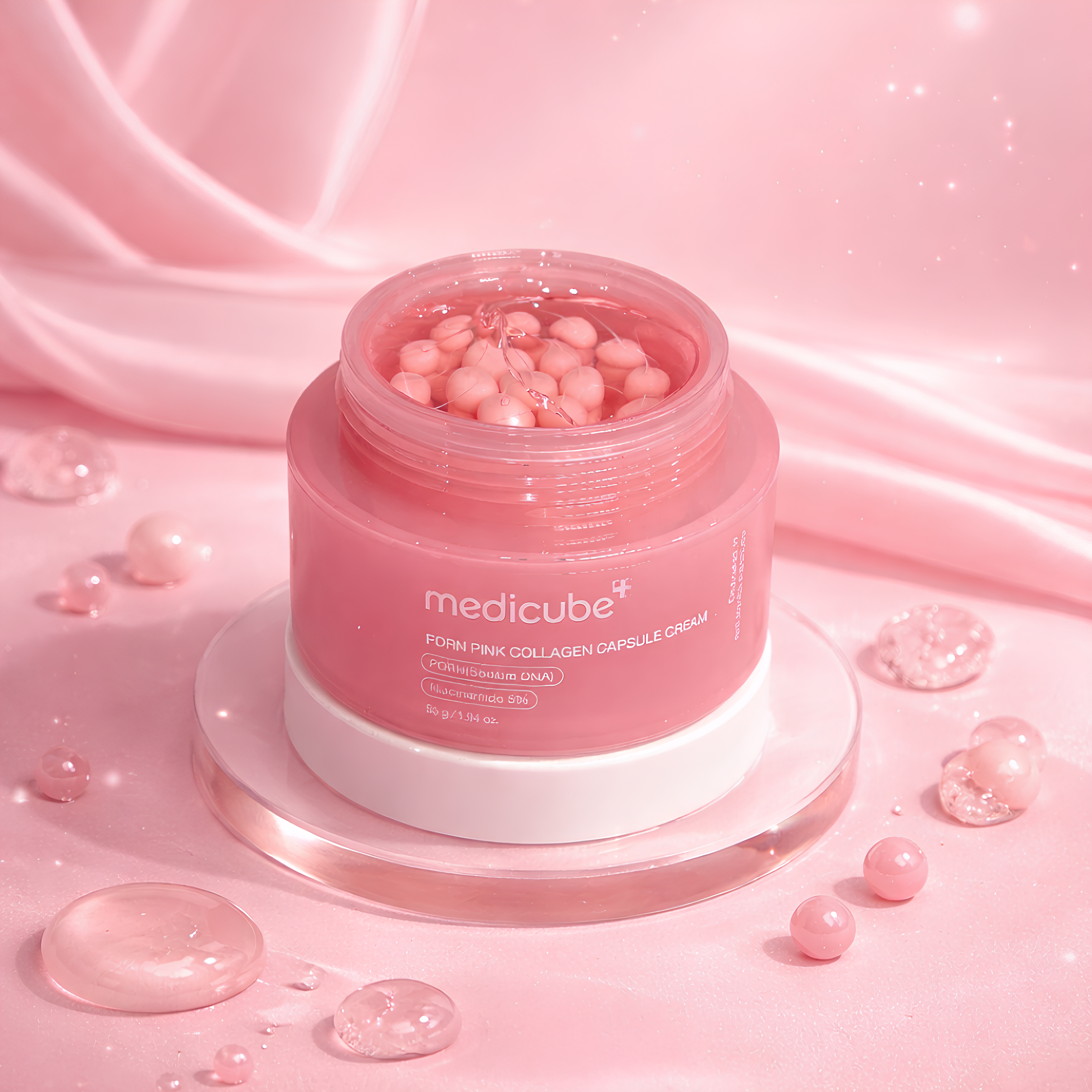 Medicube Creme em Cápsulas de Colágeno Rosa com PDRN 55g