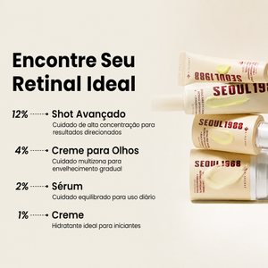 Creme Facial Retinal 1% + Niacinamida K-Secret Seoul 1988 | Manchas Escuras