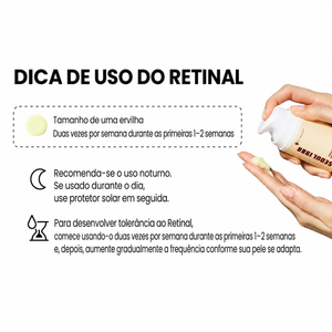 Creme Facial Retinal 1% + Niacinamida K-Secret Seoul 1988 | Manchas Escuras